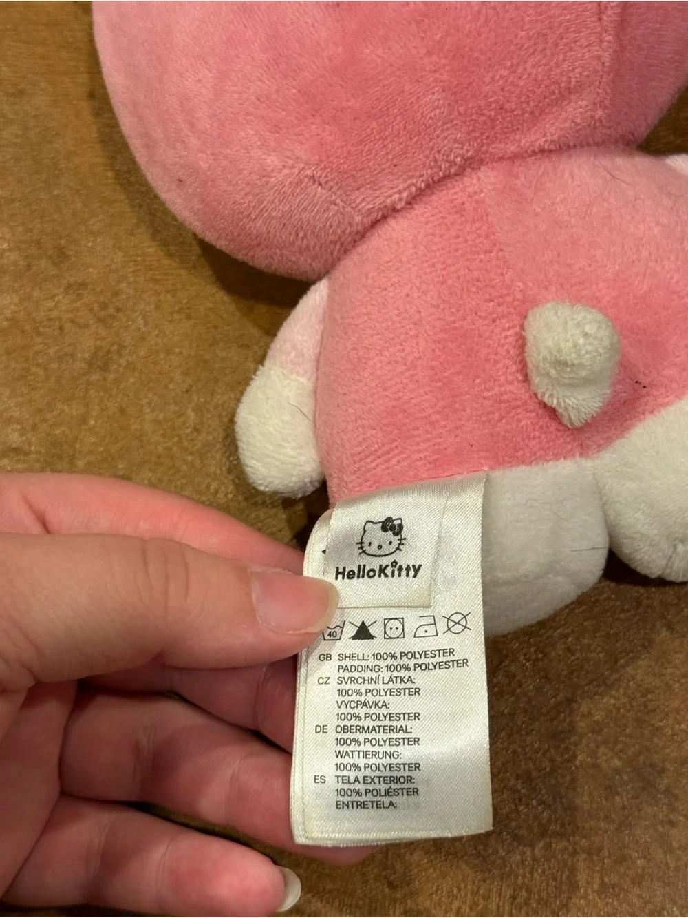 H&M Sanrio Hello Kitty - Pink Bear Outfit - Rare Plush Soft Toy